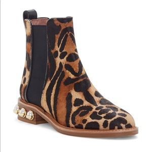 Louise et Cie | Embellished Heel Chelsea Boot